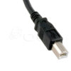 62-00185 - Panel Mount USB B Ext Cable Female to Male