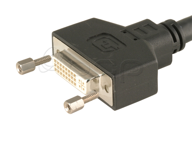DVI-F Panel Mount Dual Link Cables