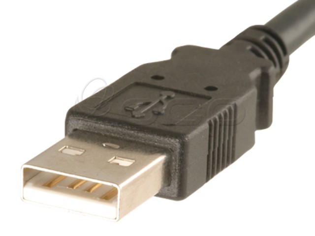 62-00129 - Panel Mount USB A Female to USB A Male