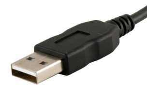 Dual USB A Female to A Male Panel Mount Cable