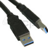 62-00204 - Dual USB A 3.0, Panel Mount Cable, Female to Male