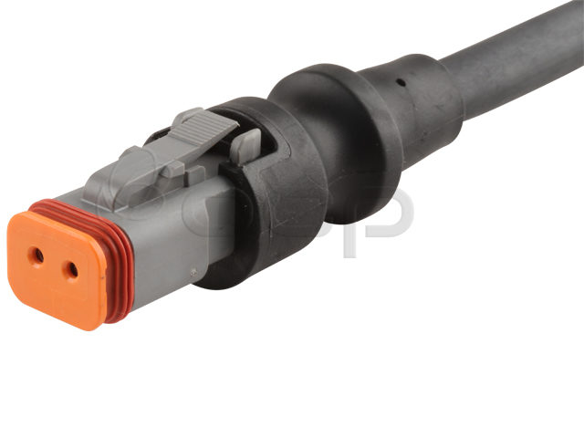 Deutsch DT06-2S IP67 Molded Cable, 3M, Stripped and tinned
