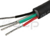 Deutsch DT06-4S IP67 Molded Cable, 3M, with tinned ends