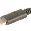 62-00211 - USB type C Single Panel Mount Female-Male, Snap In